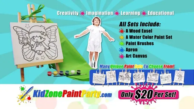 Kid Zone Paint Party