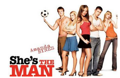 she's the man poster